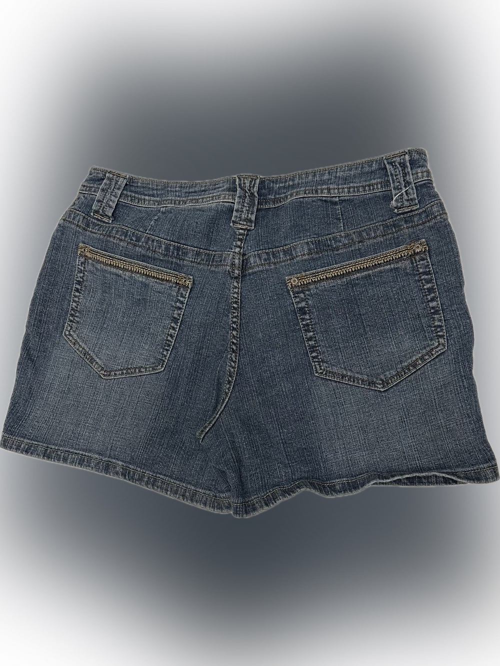 Faded Glory Women's Denim Shorts in Blue